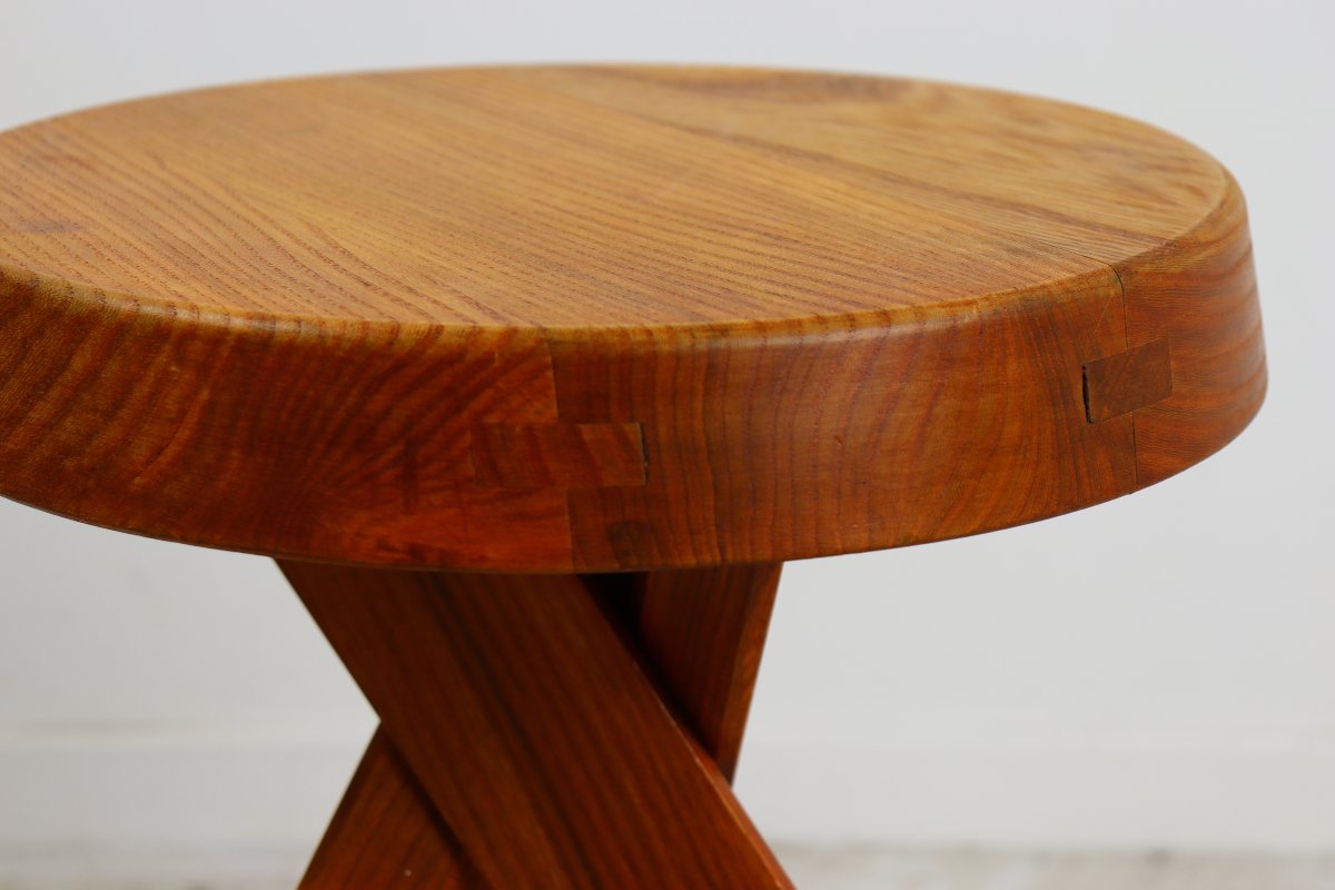 S31 Stool By Pierre Chapo-photo-2