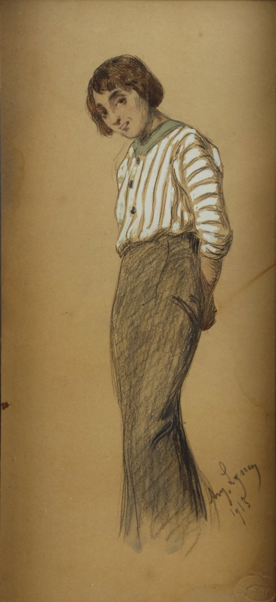 Portrait de jeune homme par Amédée Lynen-photo-2