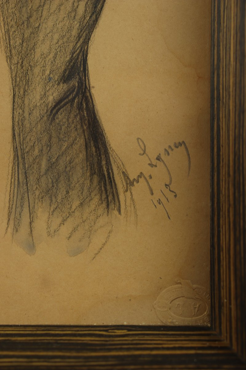 Portrait de jeune homme par Amédée Lynen-photo-4