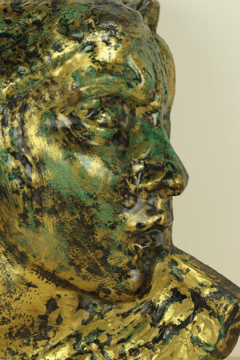 L'effroi, par Jean Mayodon d'après Emile-Antoine Bourdelle-photo-3