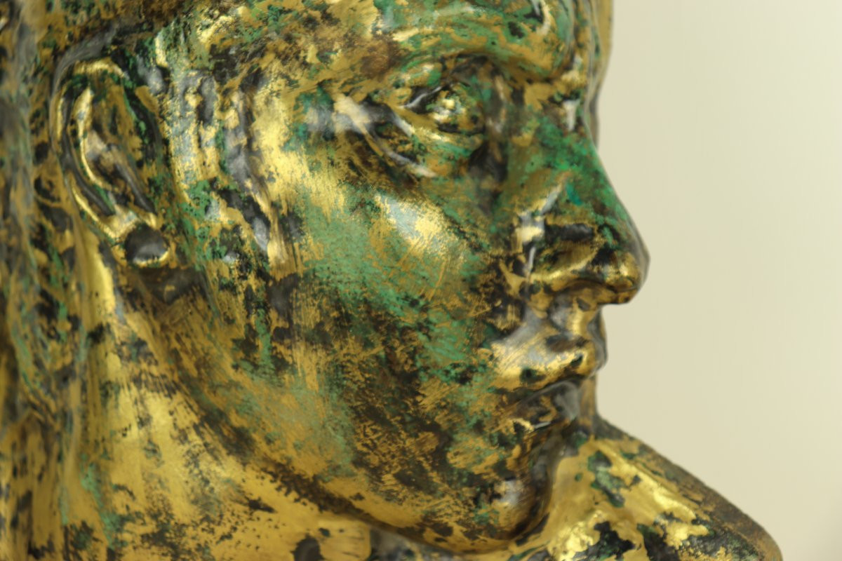 L'effroi, par Jean Mayodon d'après Emile-Antoine Bourdelle-photo-1