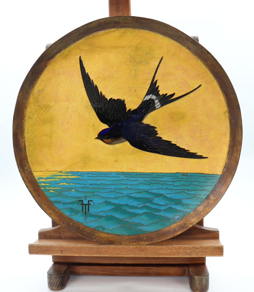 Plat à l'hirondelle par Fernand Thesmar