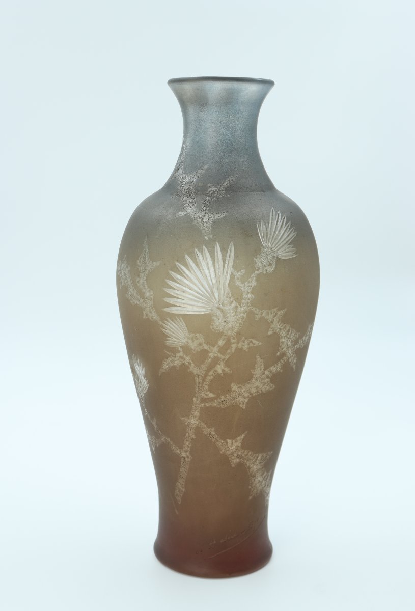 Vase aux chardons par Jules Habert-Dys-photo-1