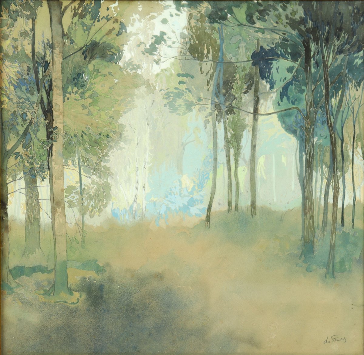 La clairière par Georges de Feure-photo-3