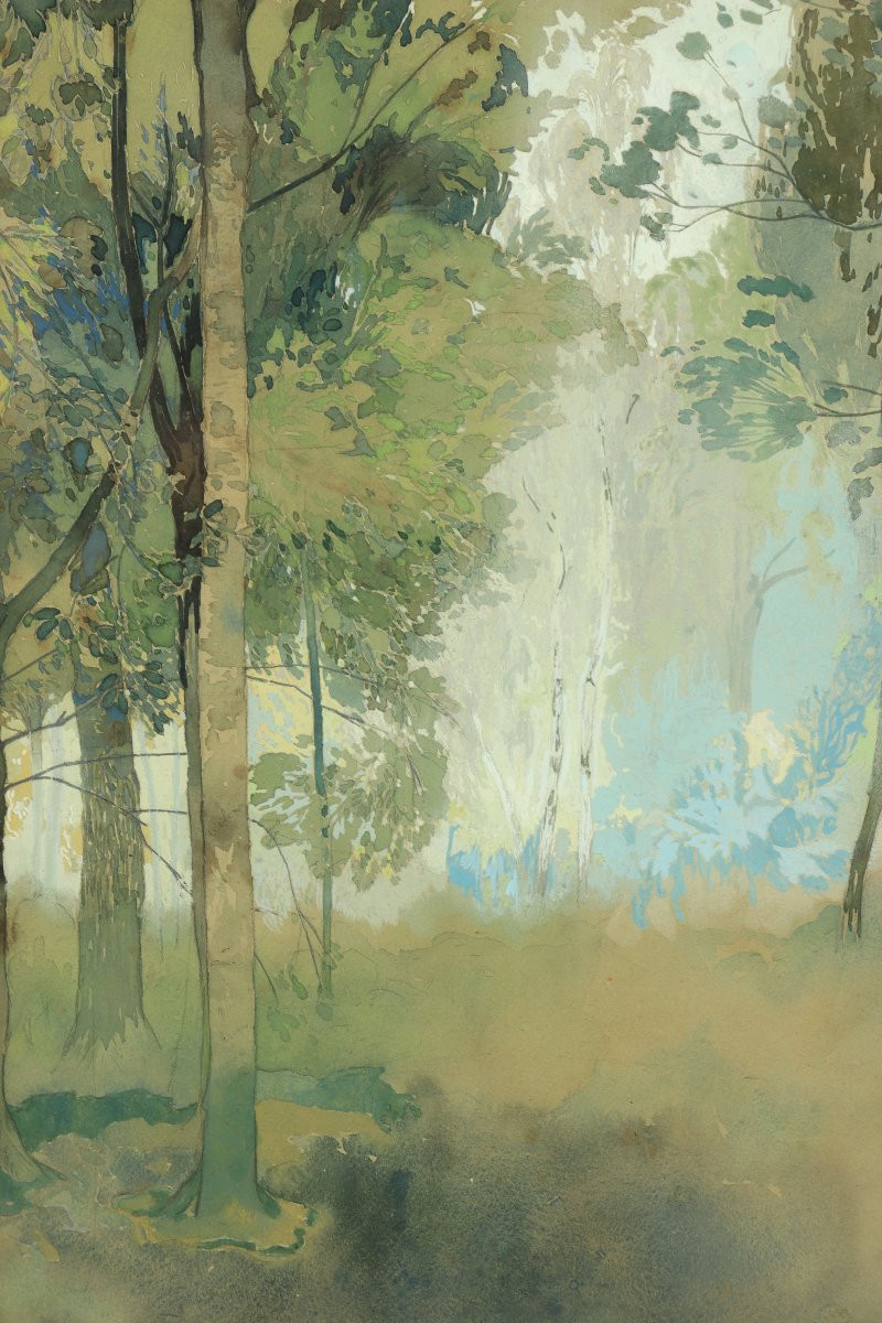 La clairière par Georges de Feure-photo-1