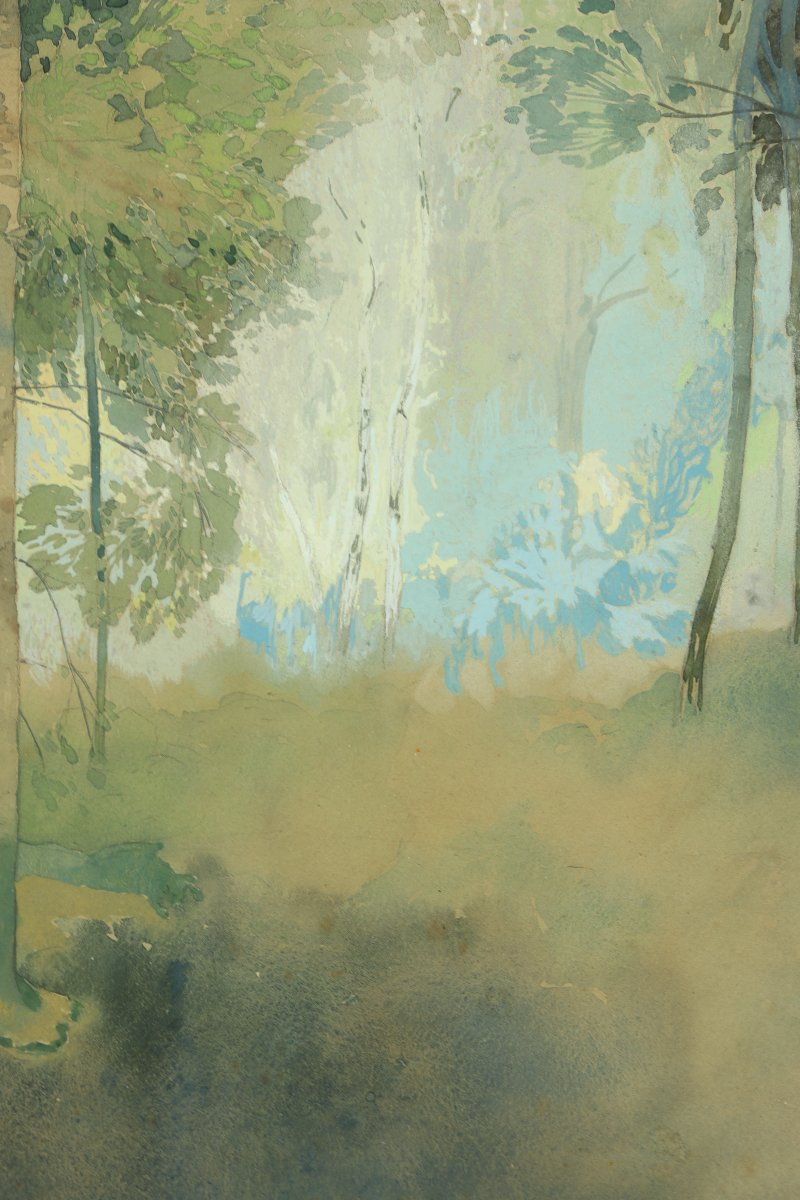 La clairière par Georges de Feure-photo-5