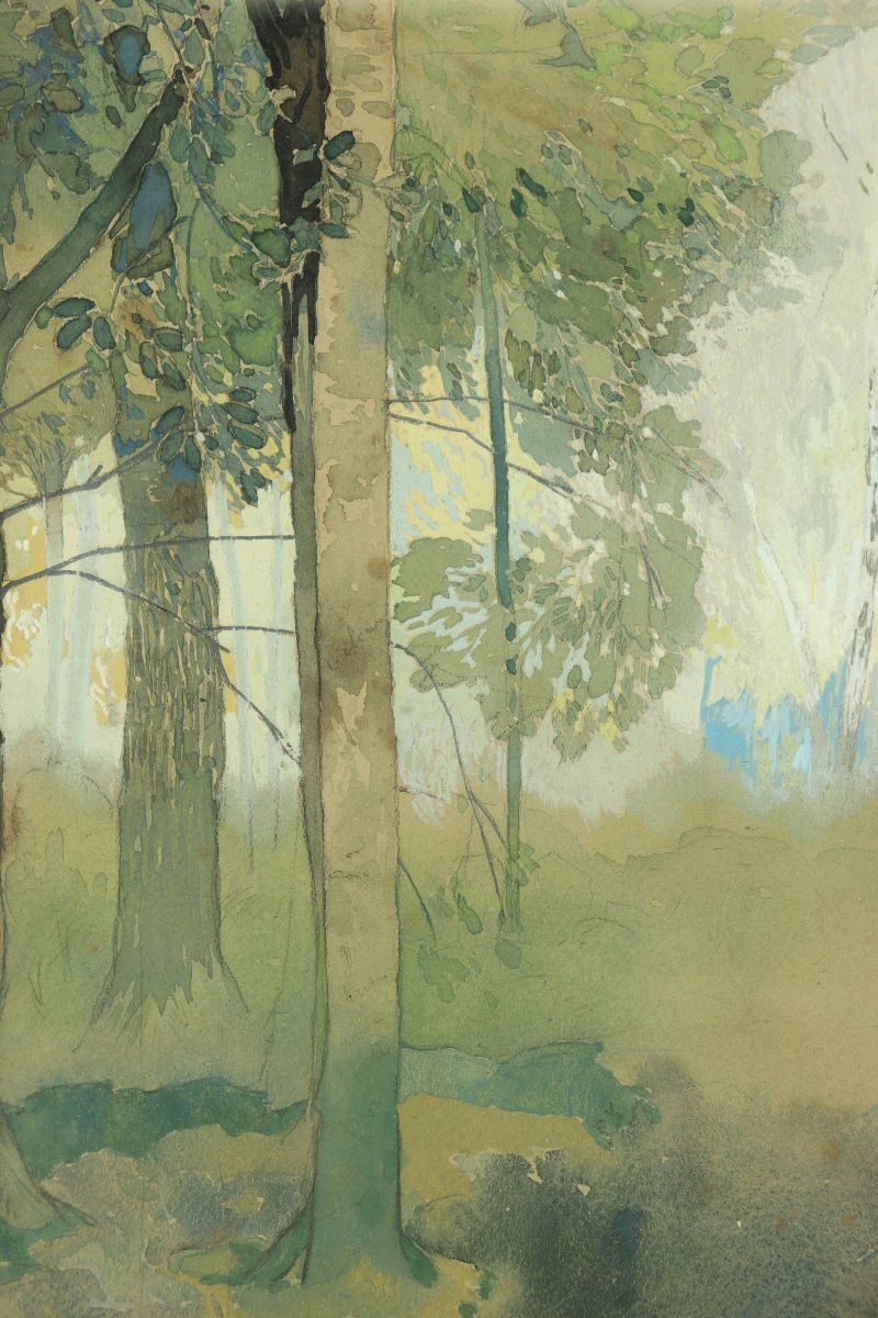 La clairière par Georges de Feure-photo-7