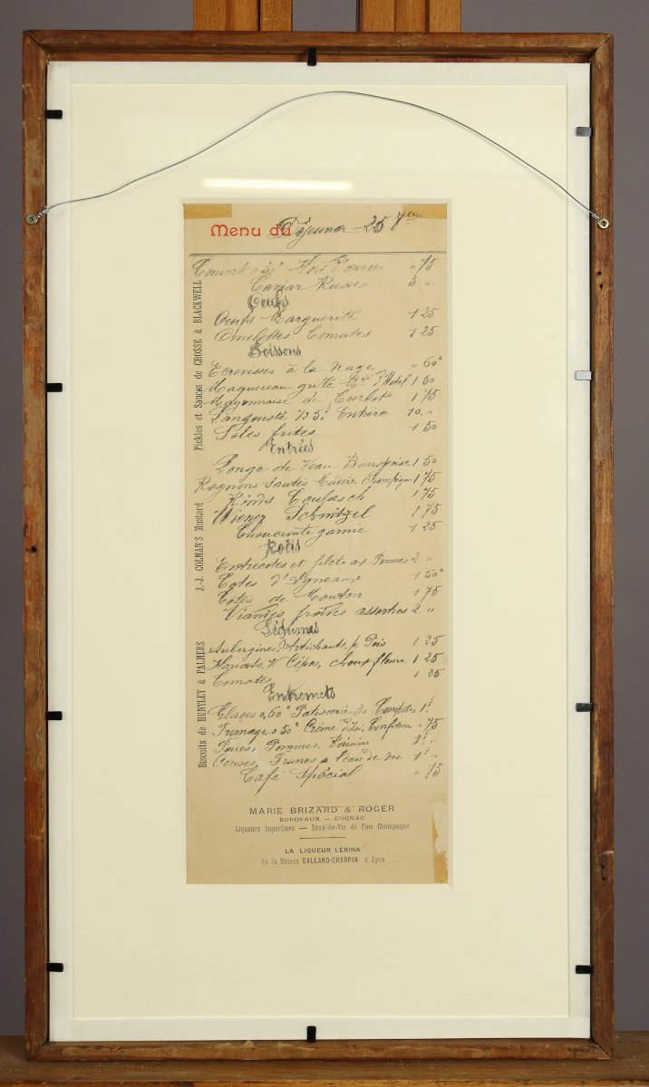 Menu du Pavillon Bosniaque pour l'Exposition Universelle de 1900 par Alphonse Mucha-photo-2