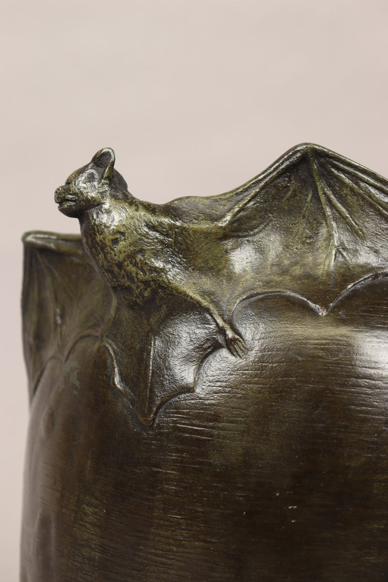 Vase aux chauve-souris par Hans Stoltenberg Lerche-photo-4