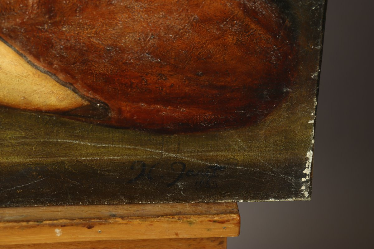 Portrait Of A Woman By Jean-claude Janet-photo-4