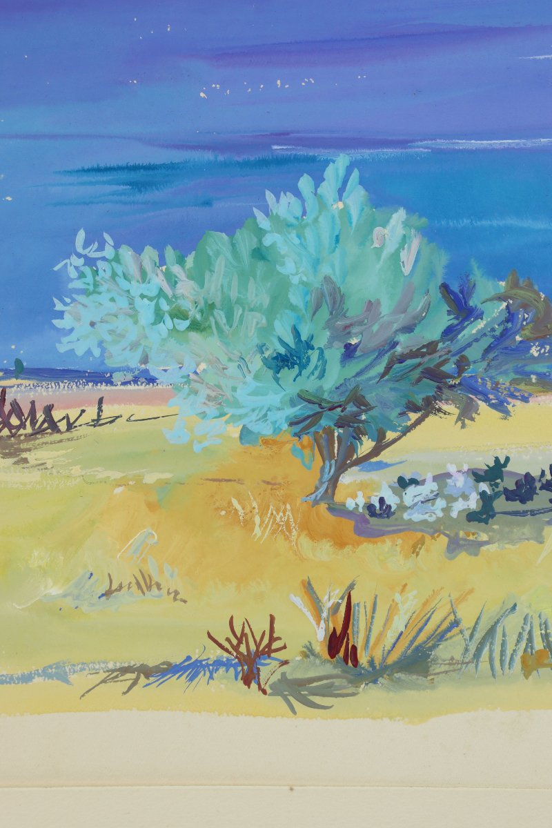 Landscape By Yves Brayer-photo-4