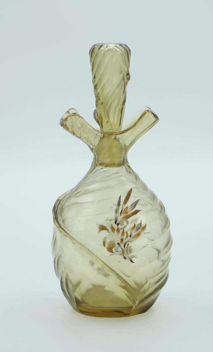 Glass Bottle By Emile Gallé-photo-1