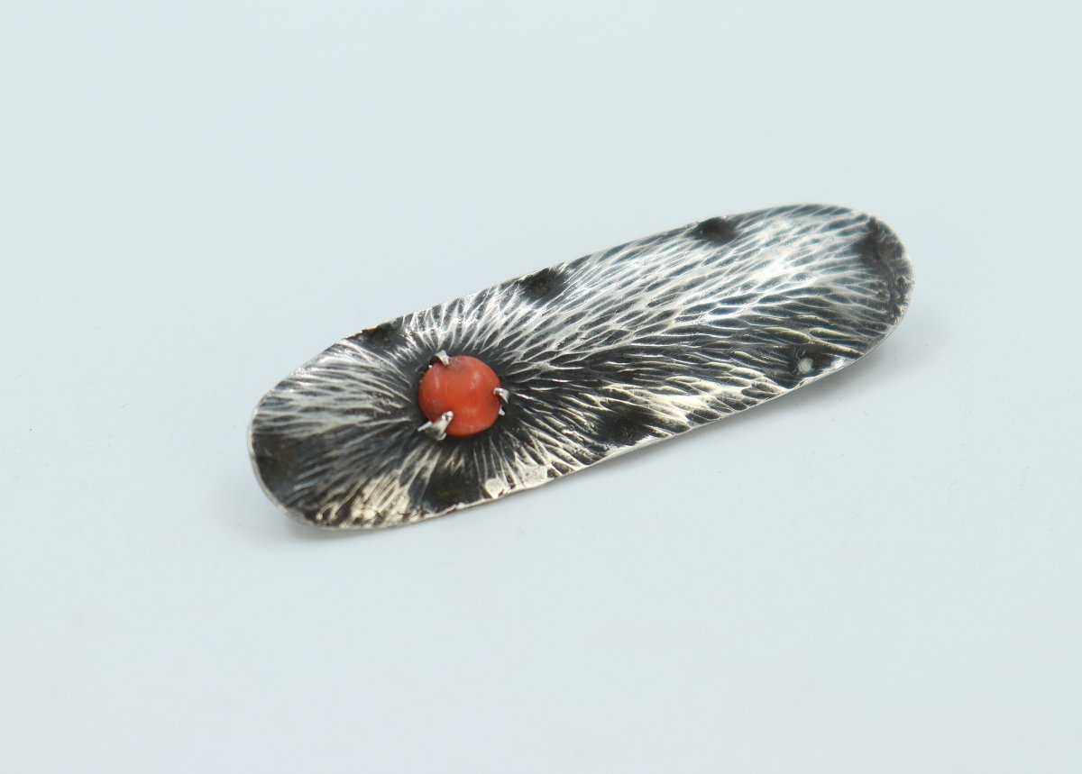 Broche en argent, école d'Amsterdam-photo-2