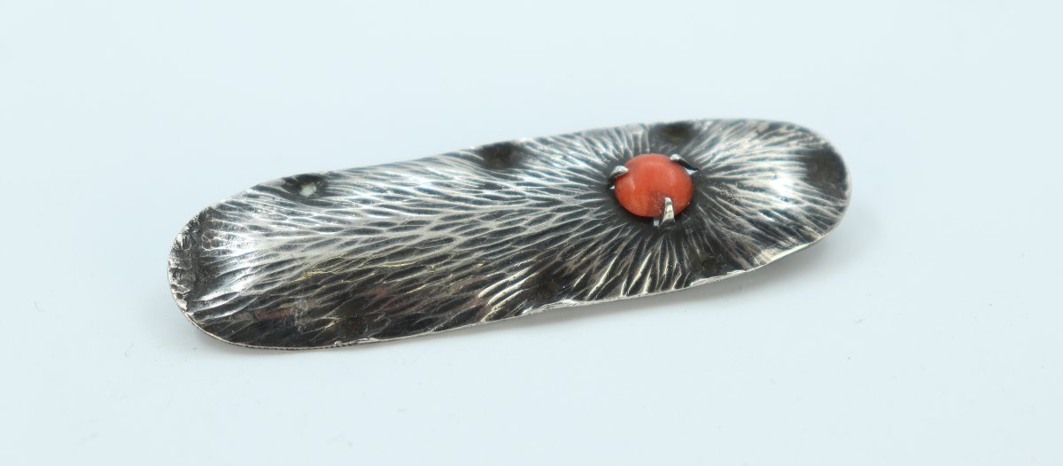 Broche en argent, école d'Amsterdam-photo-4