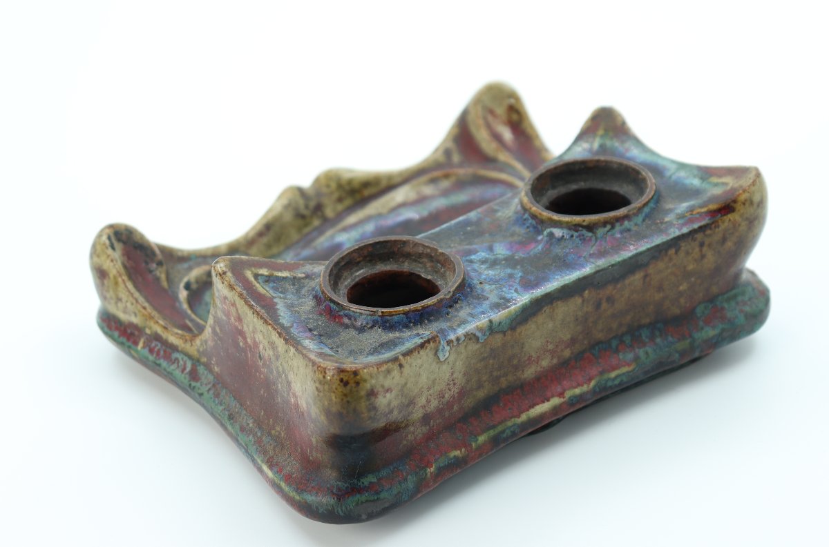 Inkwell By Pierre-adrien Dalpayrat-photo-3