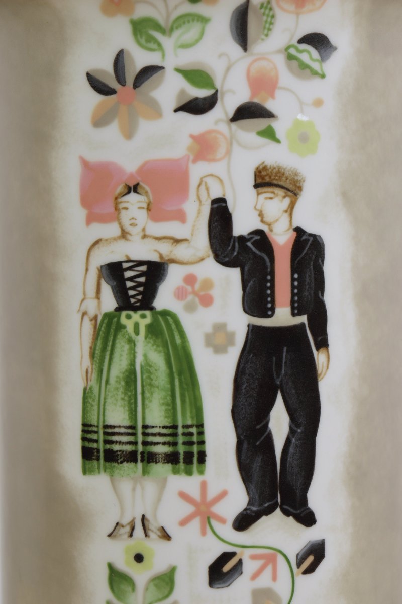 Manufacture Nationale de Sèvres & Adrien-Auguste Leduc, vase aux Alsaciens-photo-3