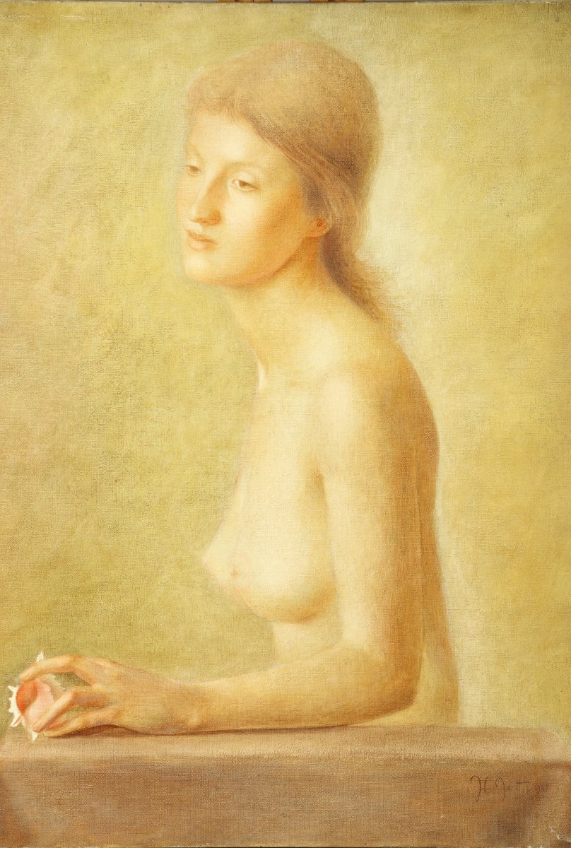 Nu au coquillage par Jean-Claude Janet-photo-2