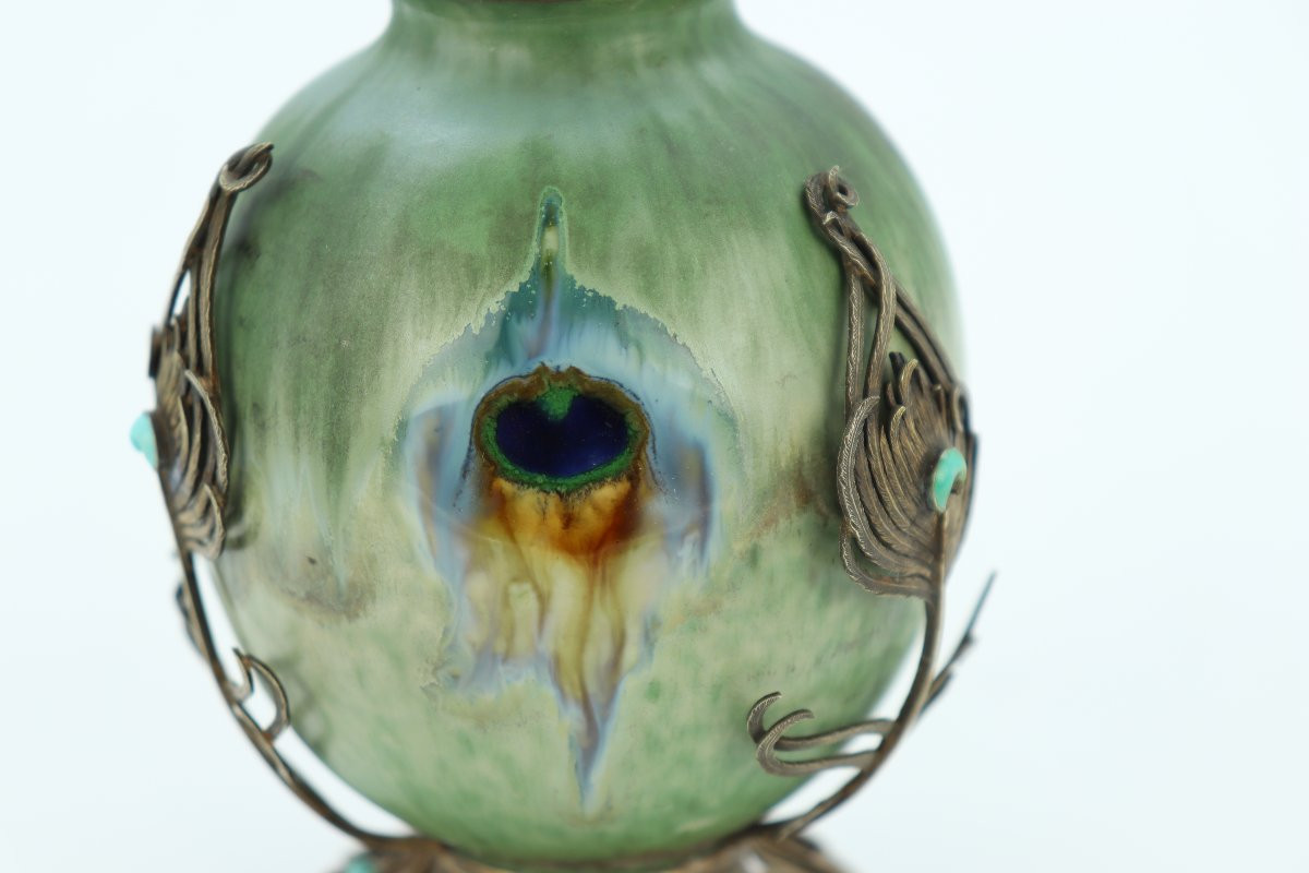 Vase By Alphonse Lamarre And Paul Louchet For Maison Pillivuyt-photo-1