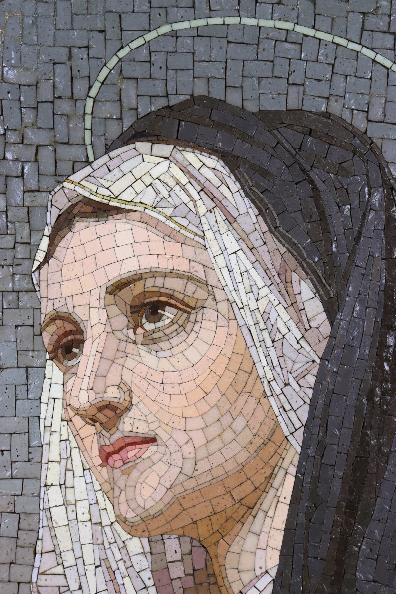 Mosaic Portrait Of A Saint-photo-3