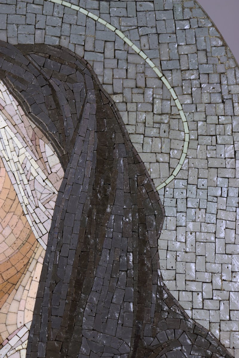 Mosaic Portrait Of A Saint-photo-2
