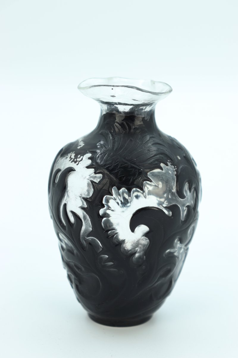 Vase Called "of Sadness" By Emile Gallé-photo-4