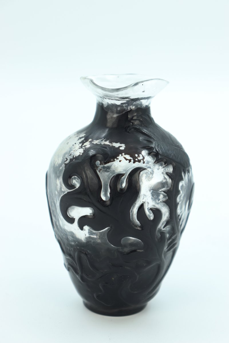 Vase Called "of Sadness" By Emile Gallé-photo-1