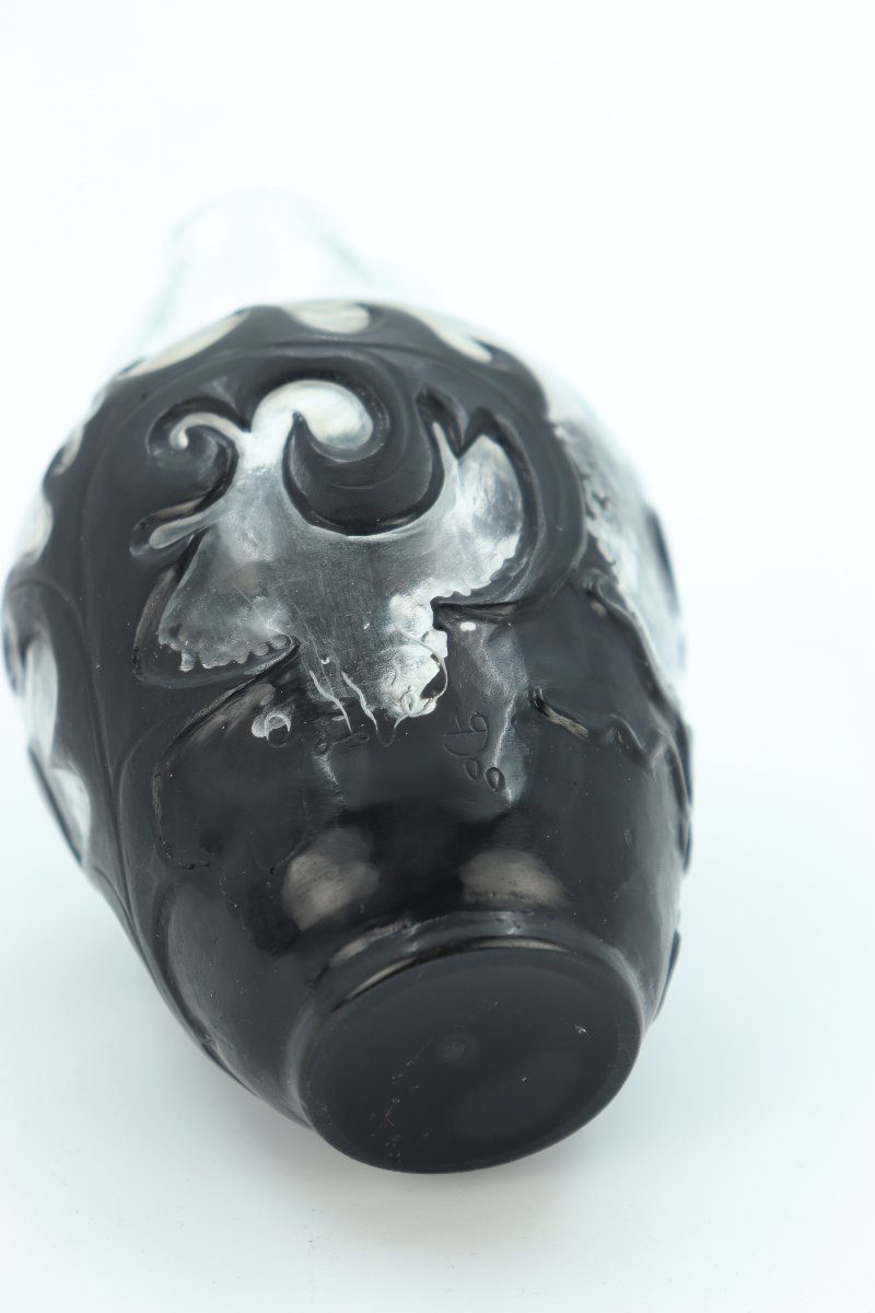 Vase Called "of Sadness" By Emile Gallé-photo-4