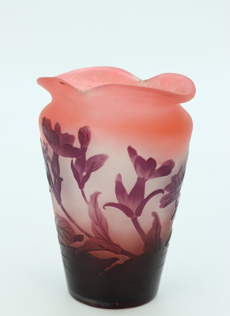 Vase aux campanules par Emile Gallé-photo-3