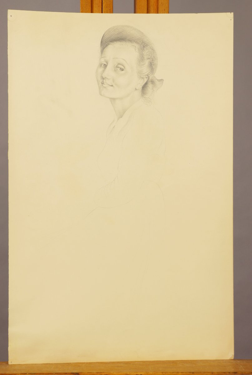 Portrait de femme par Jean-Claude Janet-photo-2