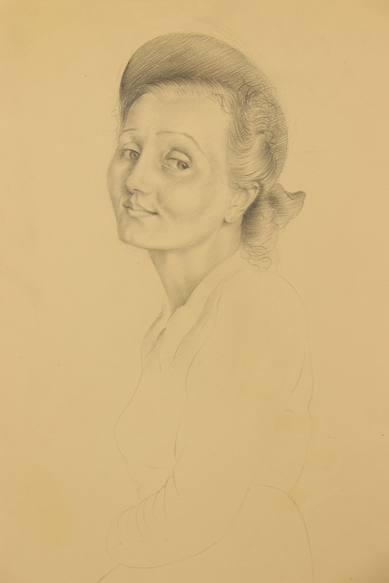 Portrait de femme par Jean-Claude Janet