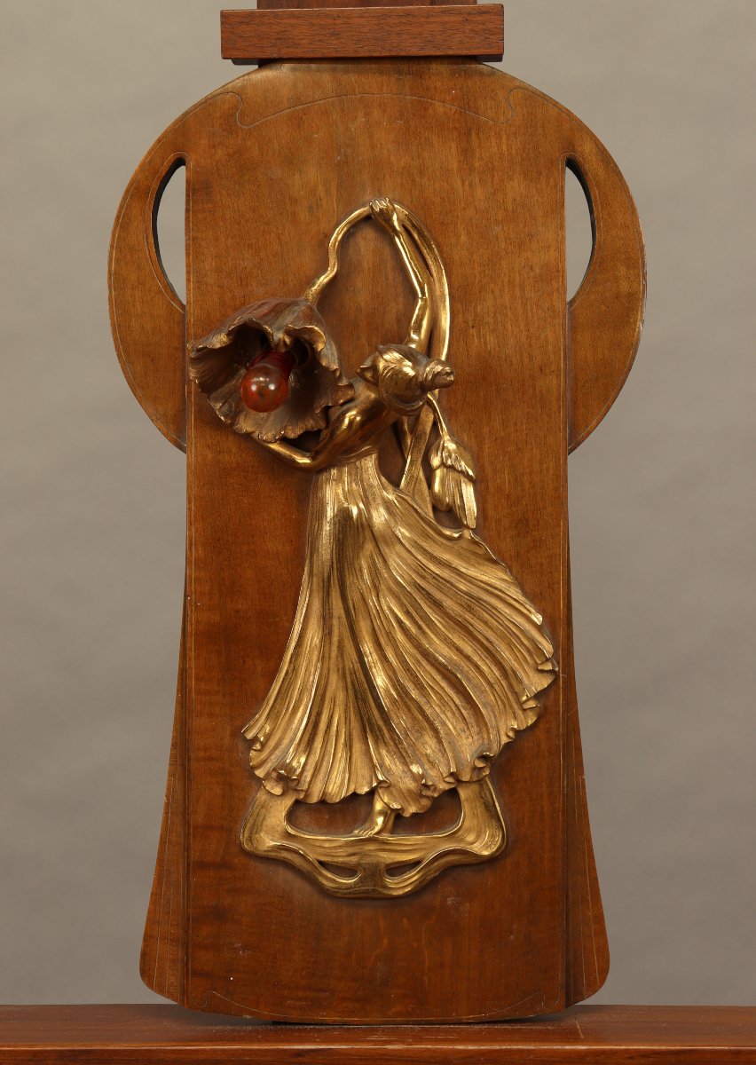 Applique murale par Auguste Eugène Rubin-photo-2