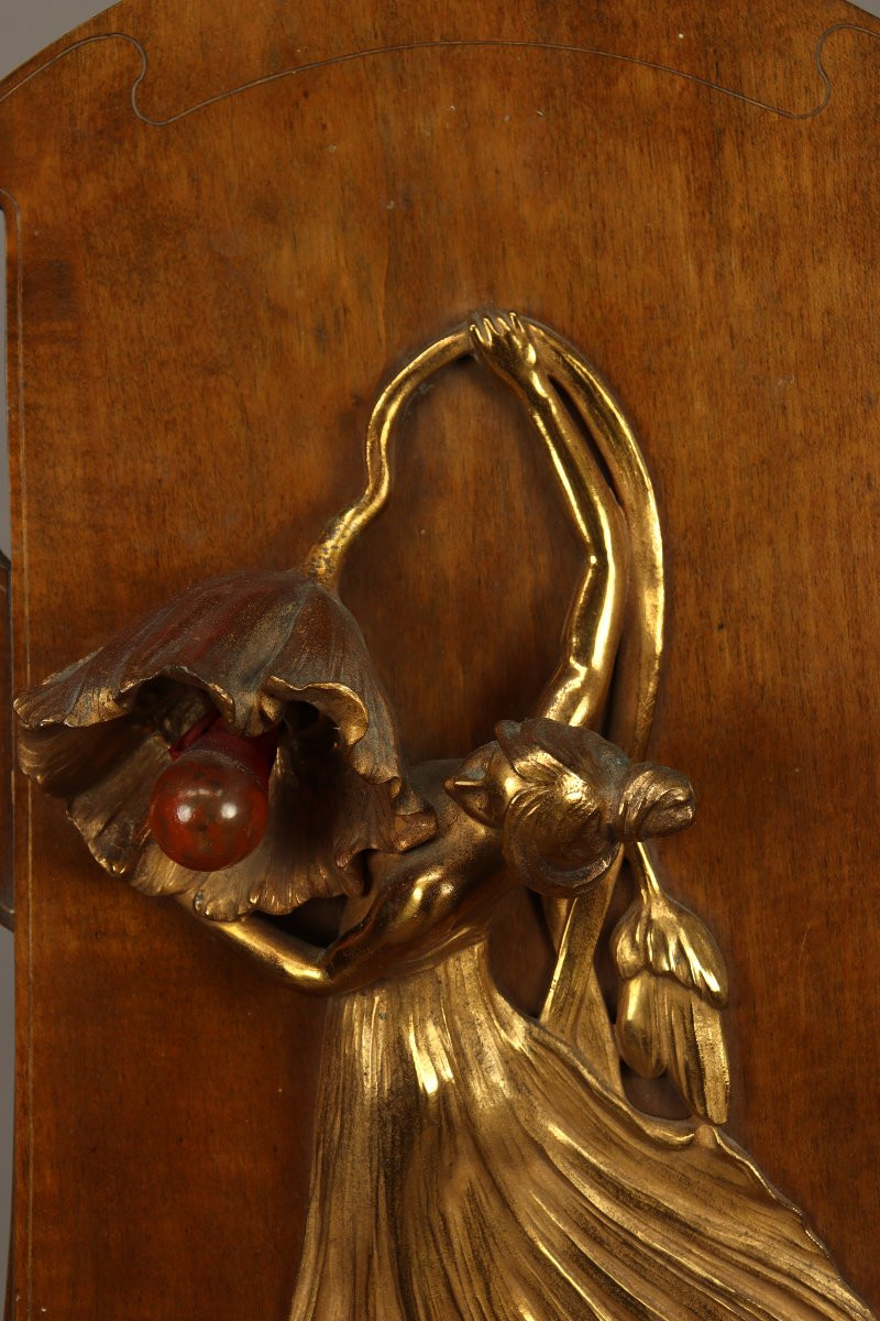 Applique murale par Auguste Eugène Rubin-photo-4