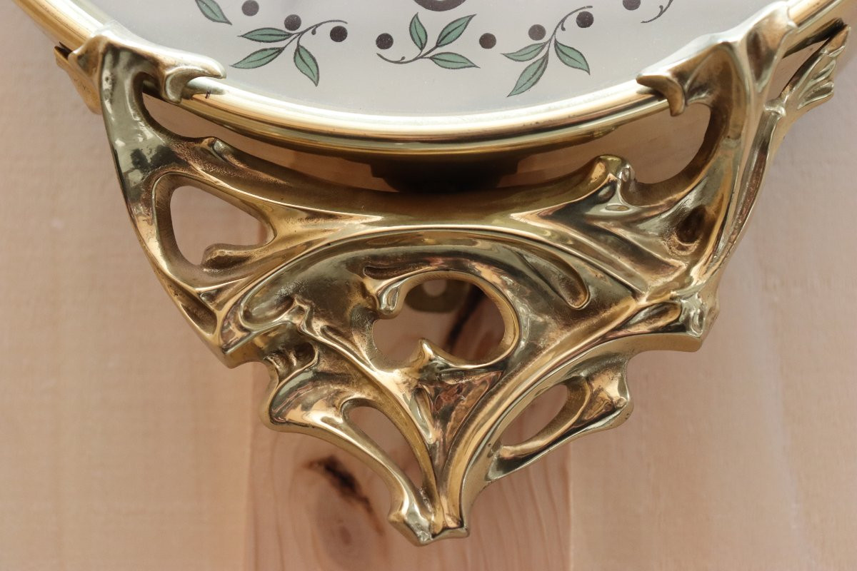 Horloge boulengère dans le goût d'Hector Guimard-photo-3