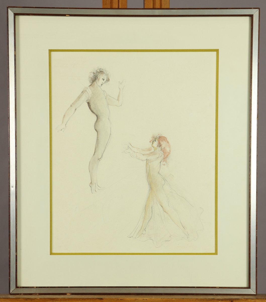 Two Figures By Leonor Fini-photo-2