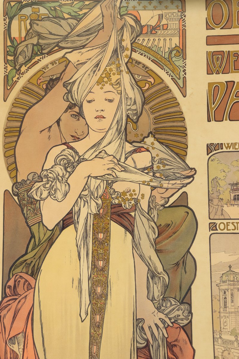 Austria At The World's Fair Poster By Alfons Mucha-photo-3