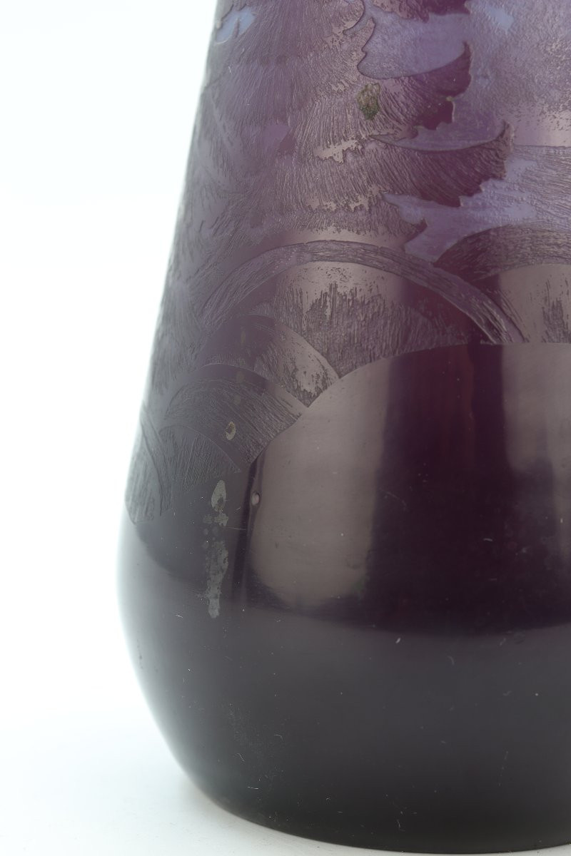 Gallé Vase With Vosges Landscape-photo-1