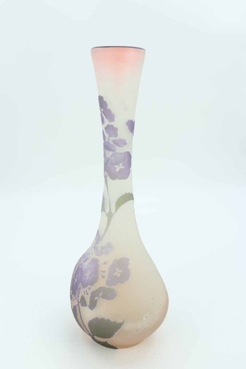 Gallé Hydrangea Vase-photo-3
