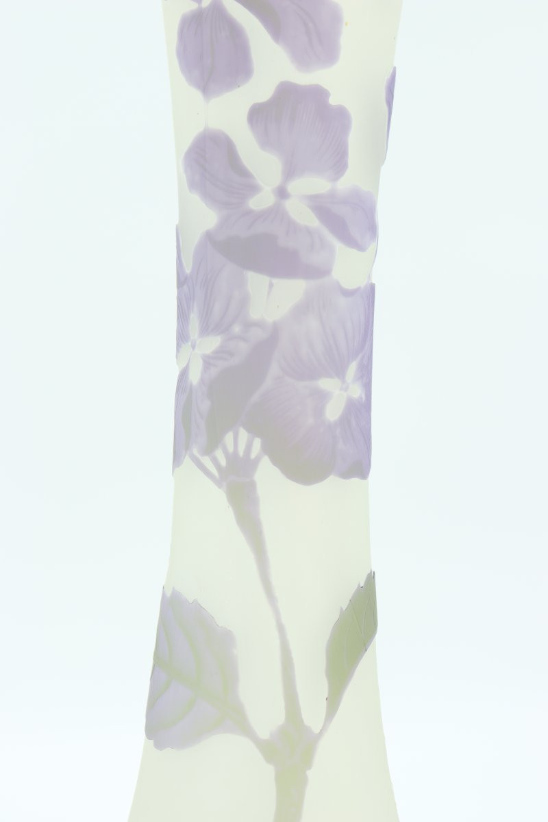 Gallé Hydrangea Vase-photo-7