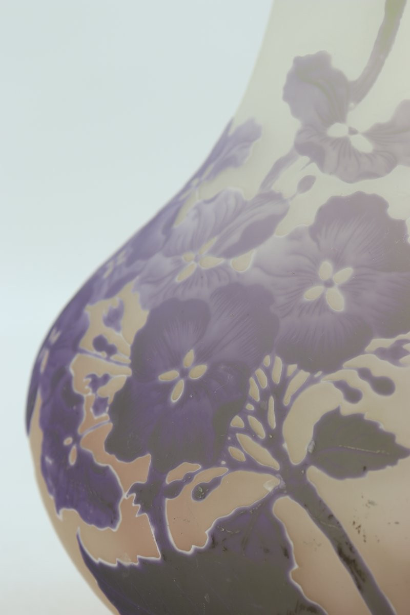 Gallé Hydrangea Vase-photo-8