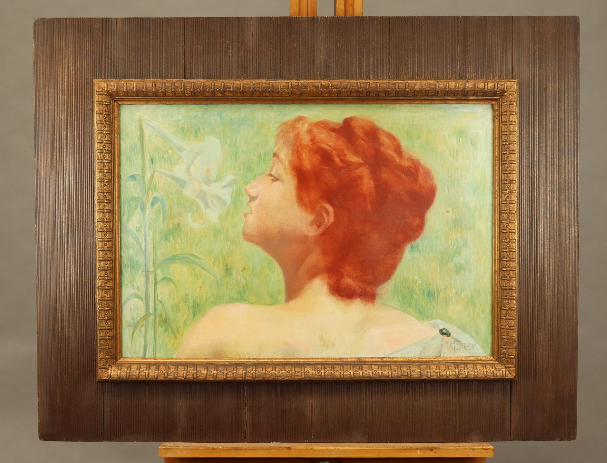 Lysiane par Gustave-Max Stevens-photo-2