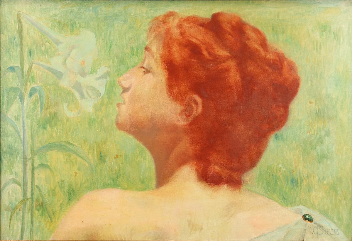 Lysiane par Gustave-Max Stevens