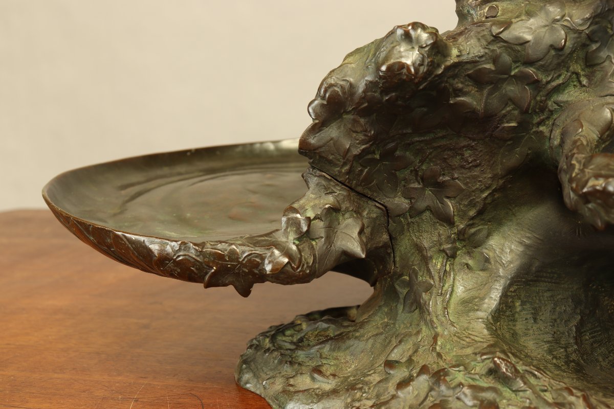 Naiad Centerpiece By Auguste Ledru-photo-2