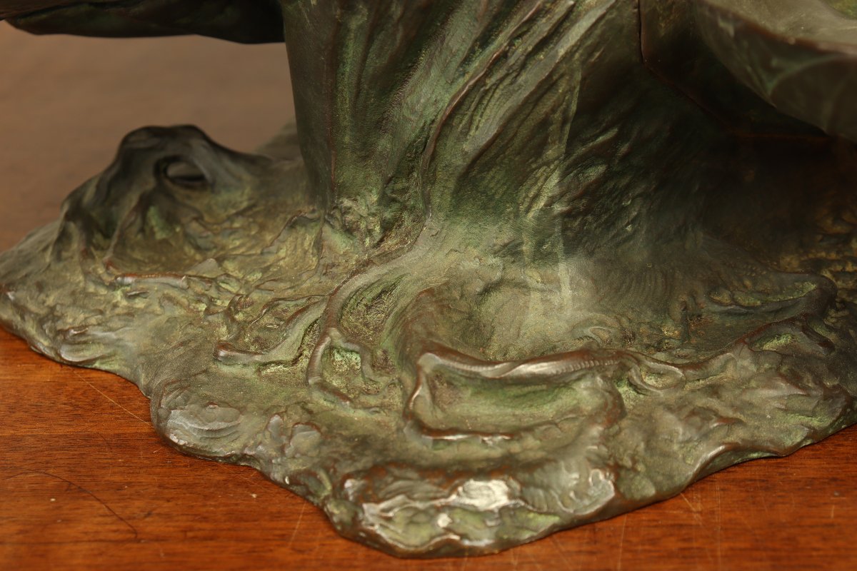 Naiad Centerpiece By Auguste Ledru-photo-5