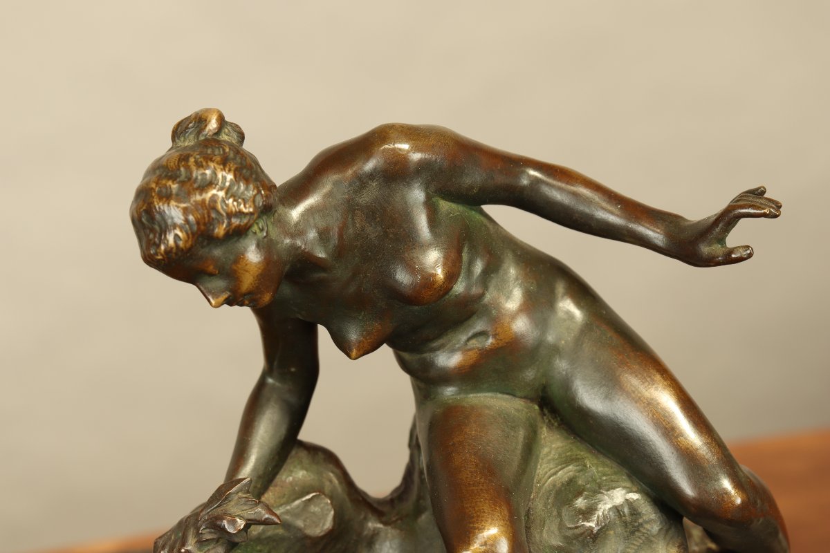 Naiad Centerpiece By Auguste Ledru-photo-8