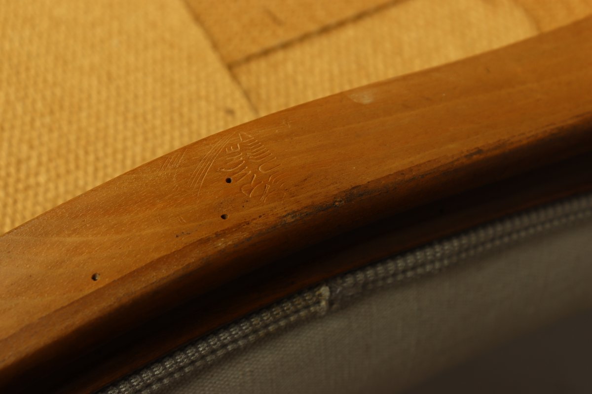 Art Nouveau Bench—stamped La Ruche-photo-4