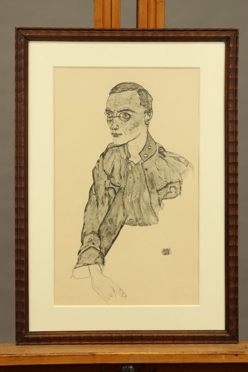 One Year Volunteer Private By Egon Schiele-photo-2