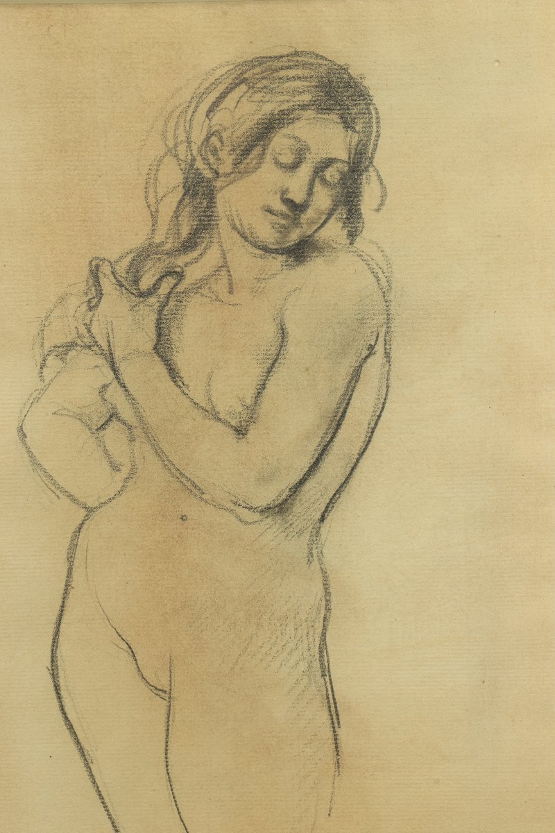 Nu aux yeux fermés par Armand Rassenfosse-photo-3