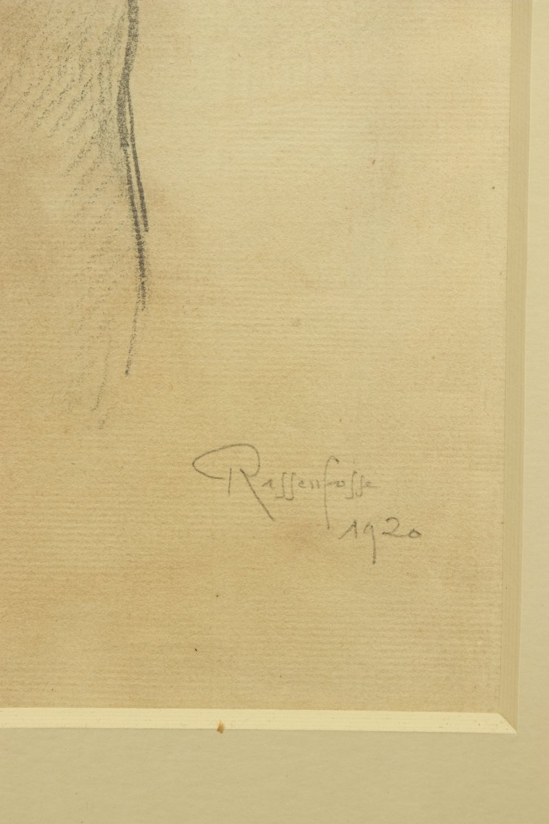 Nu aux yeux fermés par Armand Rassenfosse-photo-4