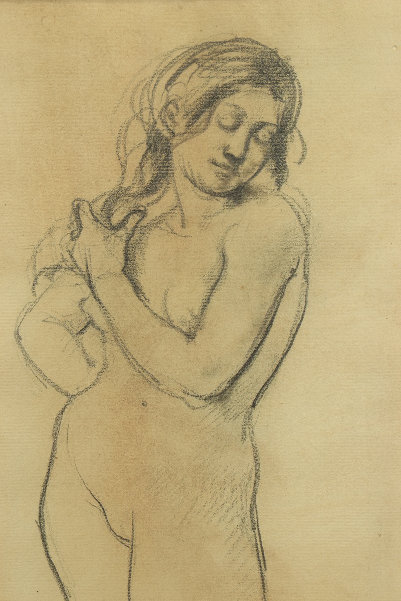 Nu aux yeux fermés par Armand Rassenfosse-photo-2