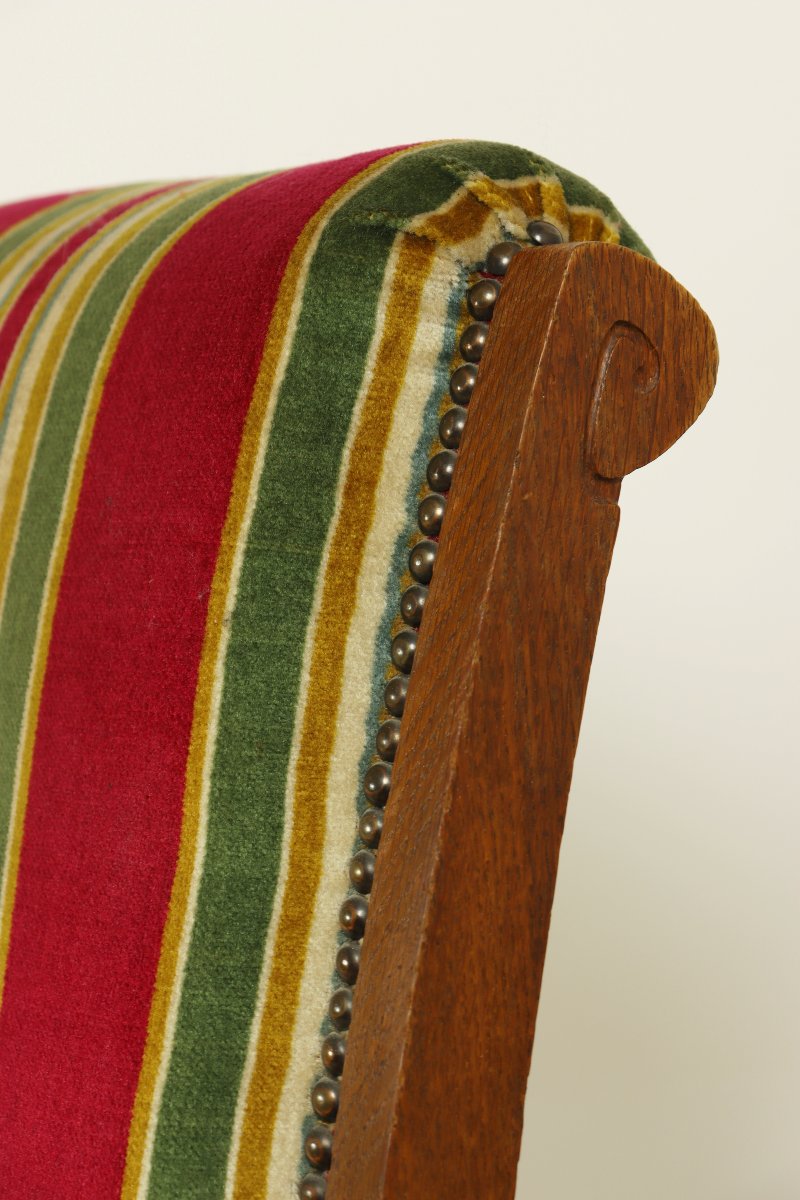 Paire de fauteuils par Gustave Serrurier-Bovy-photo-1